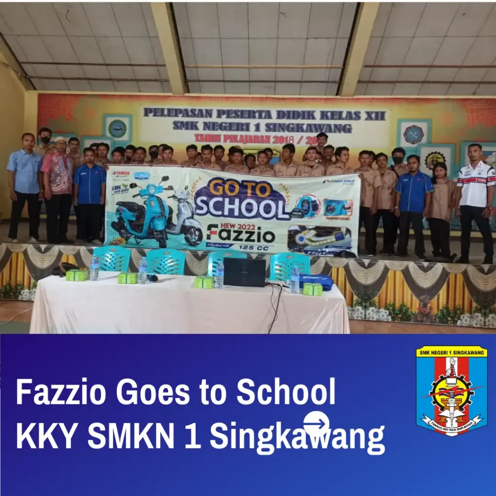 Fazzio Goes to School SMK Negeri 1 Singkawang