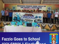 Fazzio Goes to School di SMKN 1 Singkawang